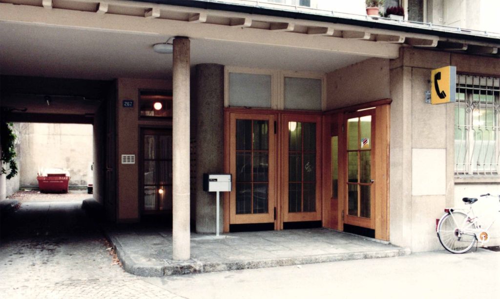 Ehemalige Poststelle Güterstrasse 18. Bild: Hannes Herrmann