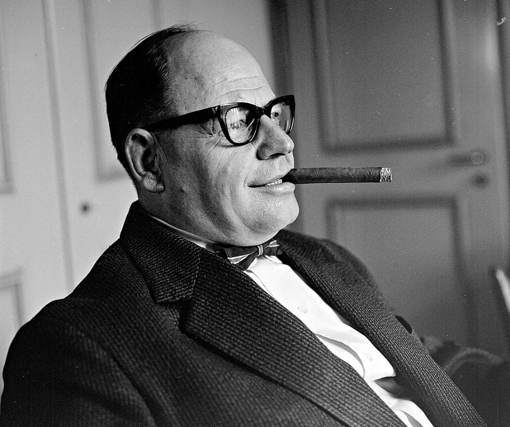 Fritz Rickenbacher (1908–1978) hat die Basler Stadtplanung geprägt wie kaum ein anderer. Fotografie: Staatsarchiv Basel-Stadt.