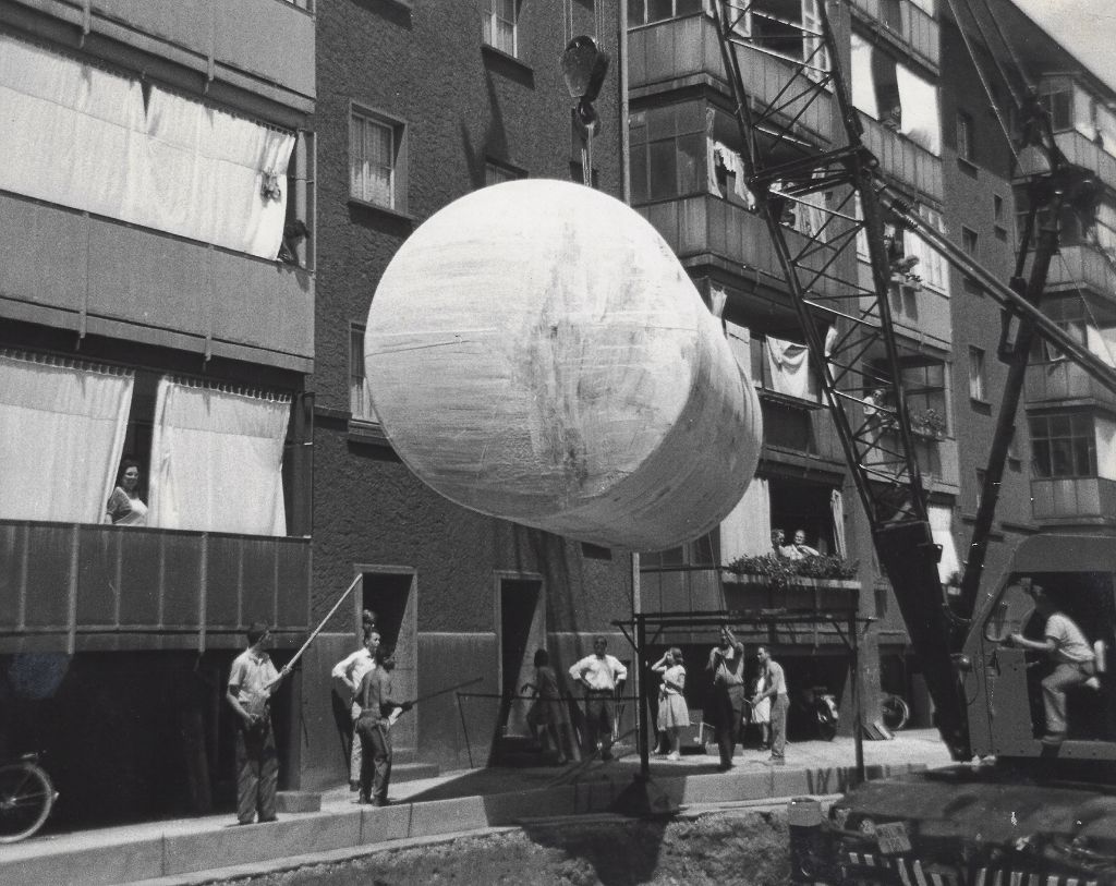 Einbau Zentralheizung 1966