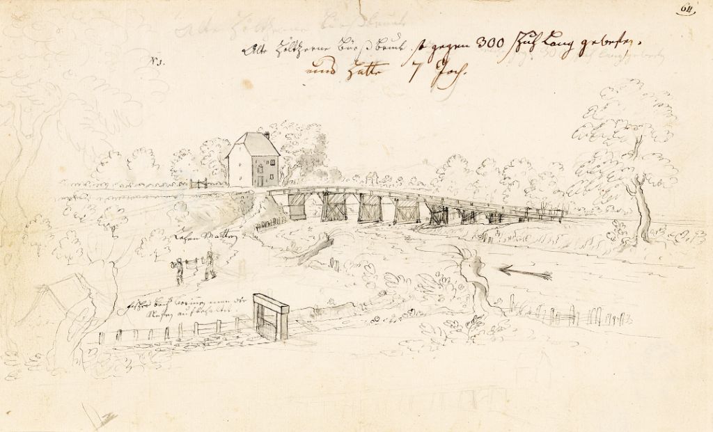 Federzeichnung, Emanuel Büchel Emanuel Büchel (1705-1775)