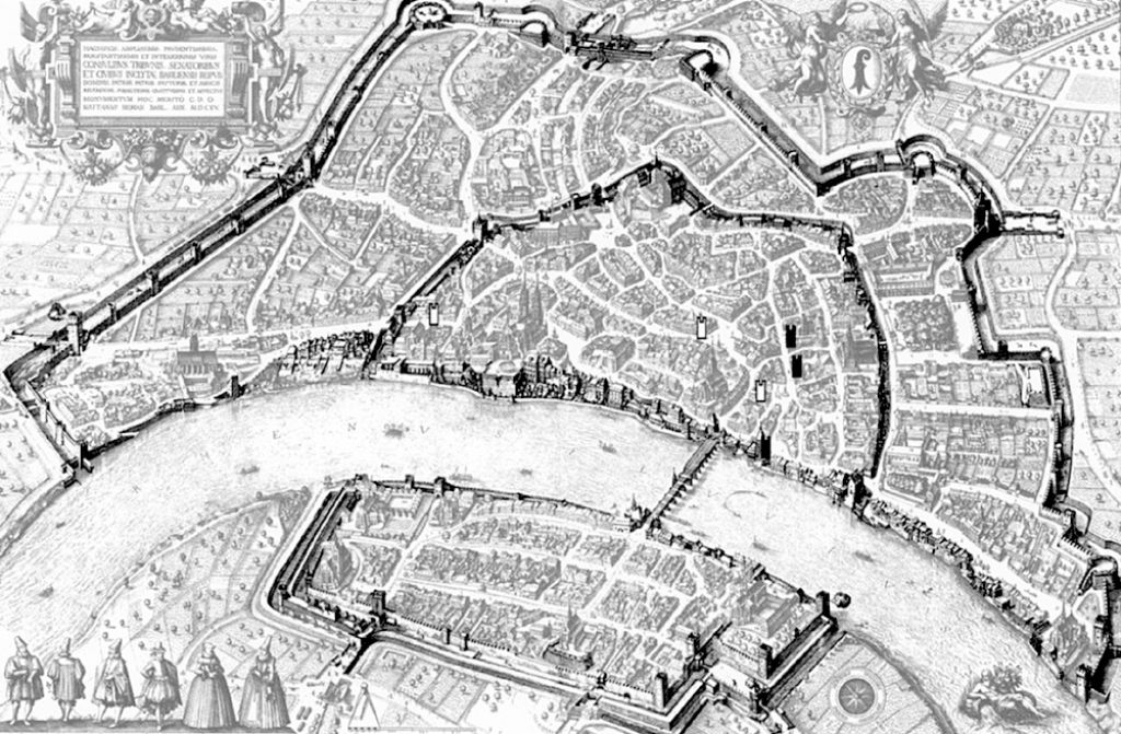 Merianplan Stadtmauertürme