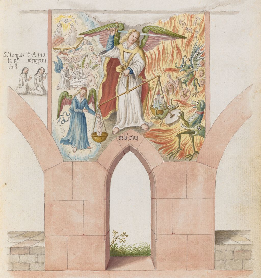 Kloster Klingental Kreuzgang nach E. Büchel