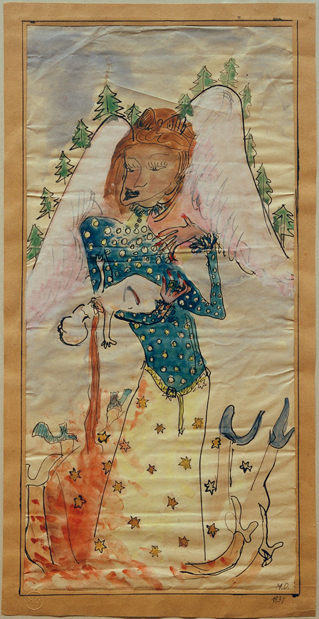 Ex voto (Würgeengel), 1931