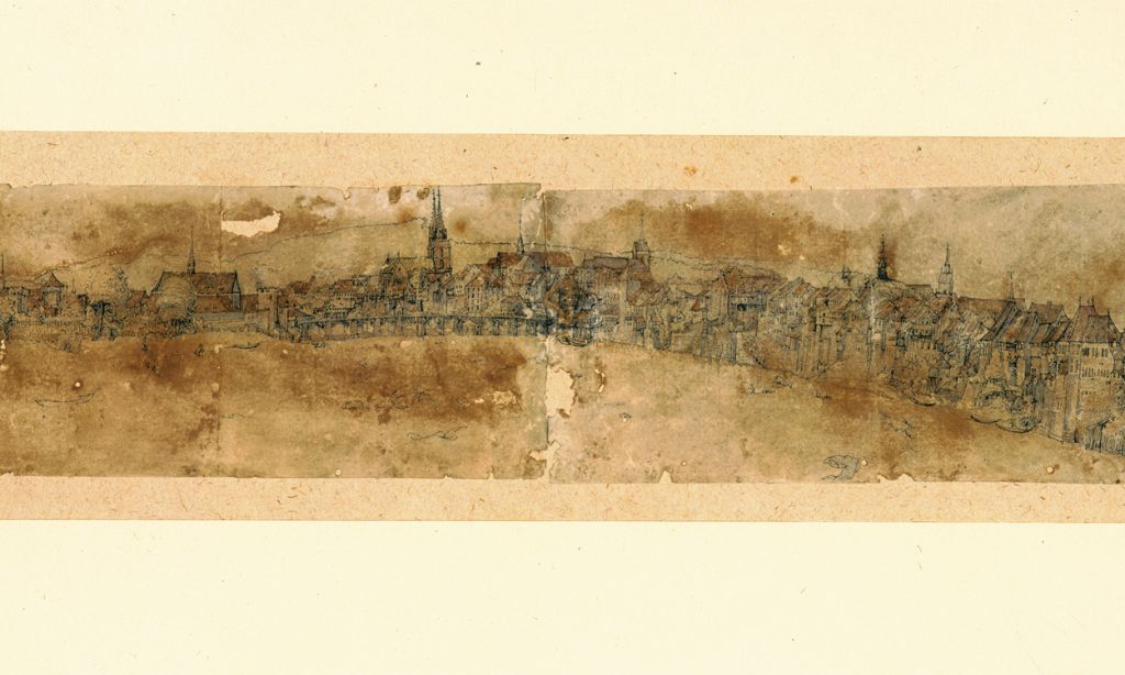 Detail Rheinansicht um 1520-30. Historisches Museum Basel, Foto: A. Eaton