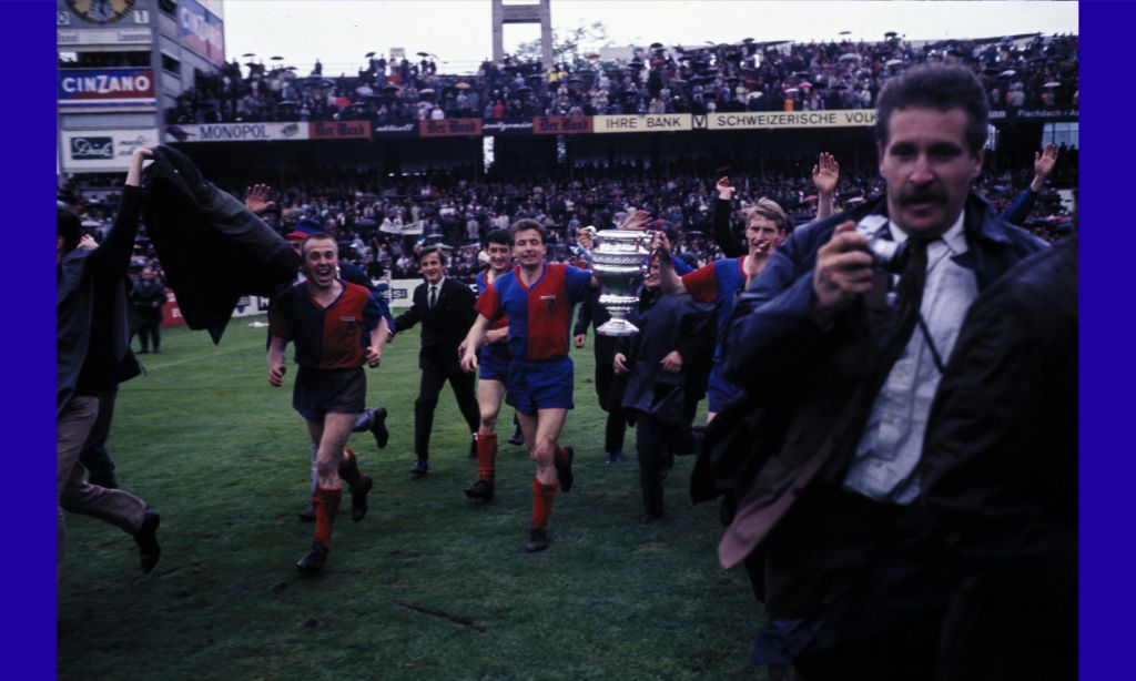 FC Basel Cupsieg. ETH-Bibliothek Zürich, Bildarchiv / Fotograf: Comet Photo AG (Zürich)