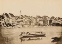 Fähre St. Johann, um 1870